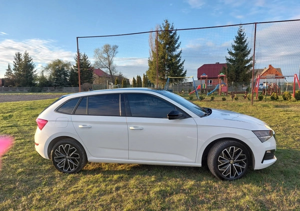 Skoda Scala cena 55900 przebieg: 113000, rok produkcji 2019 z Jarocin małe 232